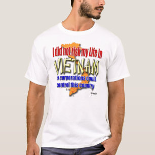 T-shirt Protestation Wall Street de vétérinaire du Vietn