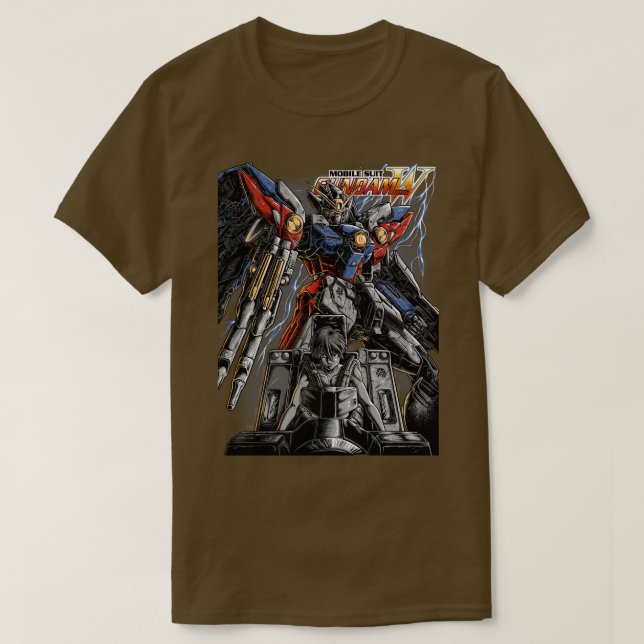 T-shirt Prototype Gundam Wing Zero (Design devant)