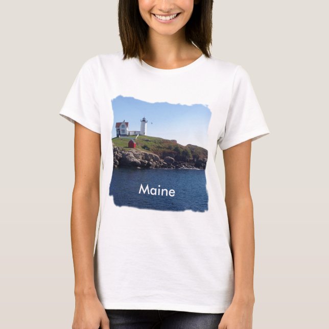 T-shirt Protubérances Phare-Maine (Devant)