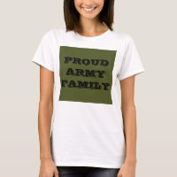 T-Shirt Proud Army Family