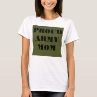 T-Shirt Proud Army Mom