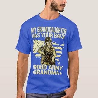 T-shirt Proud Armys Grandma Military Pride (13)