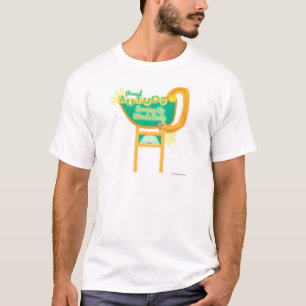 T-shirt Proud Author Retro Style Diner Signe