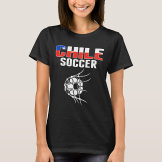 T-shirt Proud Chile Soccer Fans Jersey Support Chilean Foo