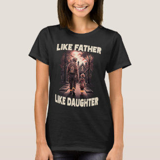 T-shirt Proud Firefighter Like Father Daughter American Fi