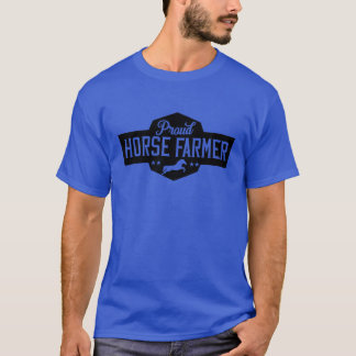 T-shirt Proud Horse fermier éleveur Stablehand reproducteu