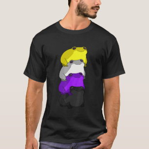 T-shirt Proud Lgbt The Nonbinary Pride Flag Frog