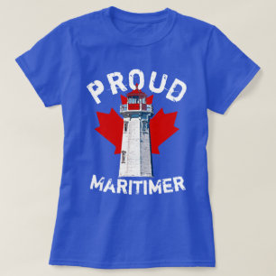 T-shirt Proud Maritimer chemise Nouvelle-Écosse peggy's co