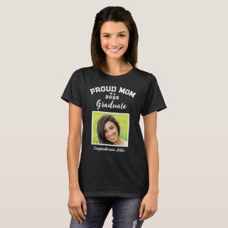 T-shirt Proud Mom of a Graduate 2 photo Frames