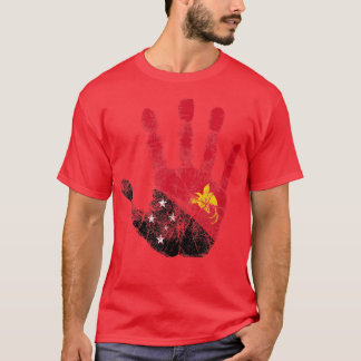 T-shirt Proud Papua New Guinea Heritage Country Flag Power