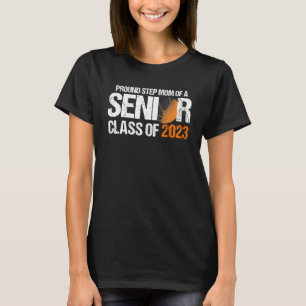 T-shirt Proud Step Maman de classe supérieure de basket-ba