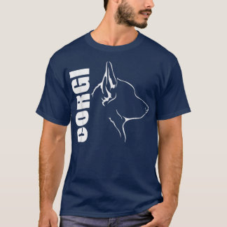 T-shirt Proud Welsh Corgi Profile Dog Breed Dog 1128