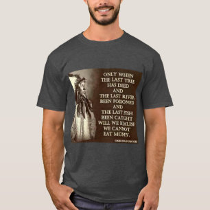 T-shirt Proverbe indien cri 1