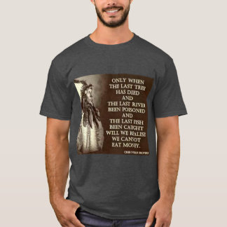 T-shirt Proverbe indien cri 1