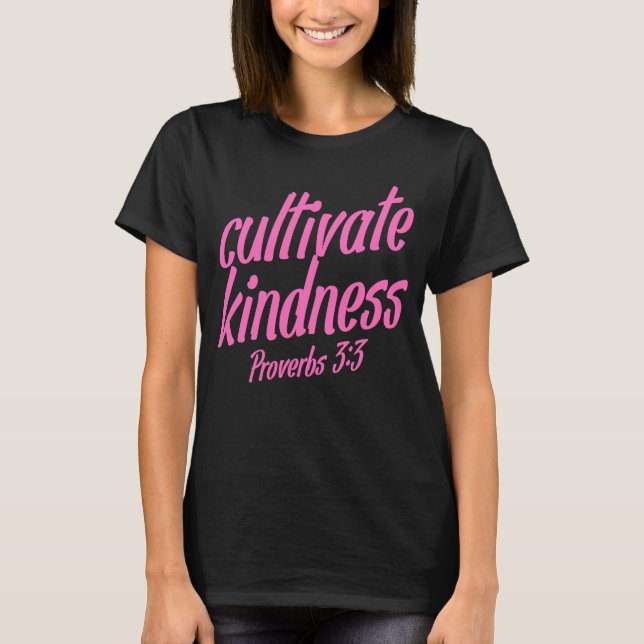 T-shirt Proverbes 3 3 Belle Bible Verse Religieux (Devant)