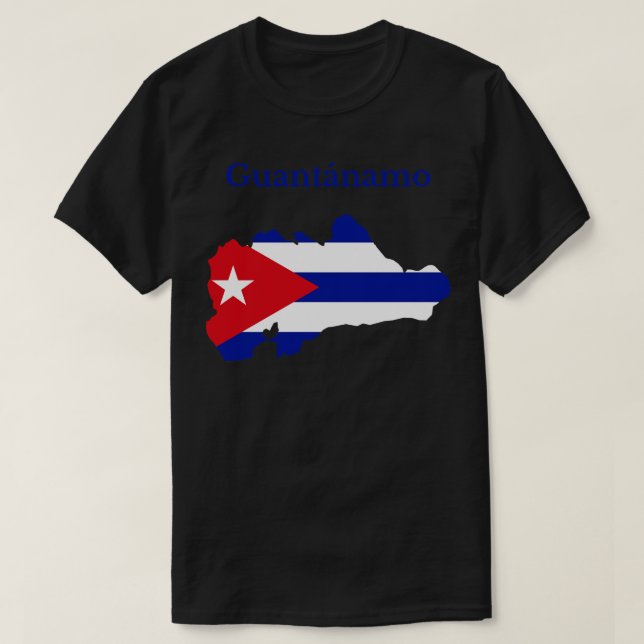 T-shirt Province de Guantanamo Cuba (Design devant)
