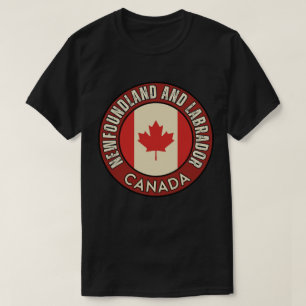 T-shirt Province de Terre-Neuve-et-Labrador Canada