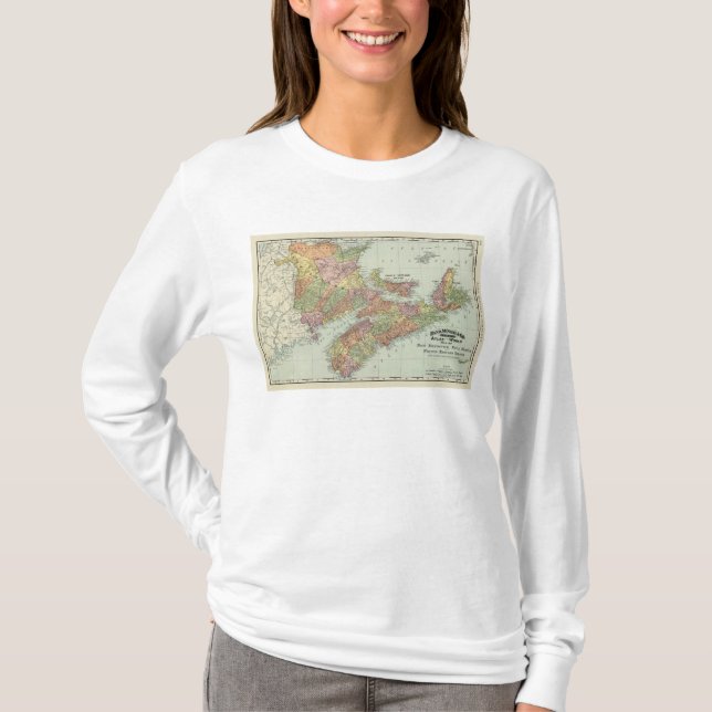 T-shirt Provinces maritimes du Canada (Devant)