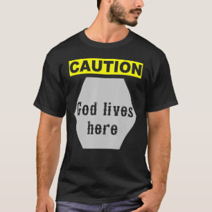 T-shirt Prudence Dieu vit ici