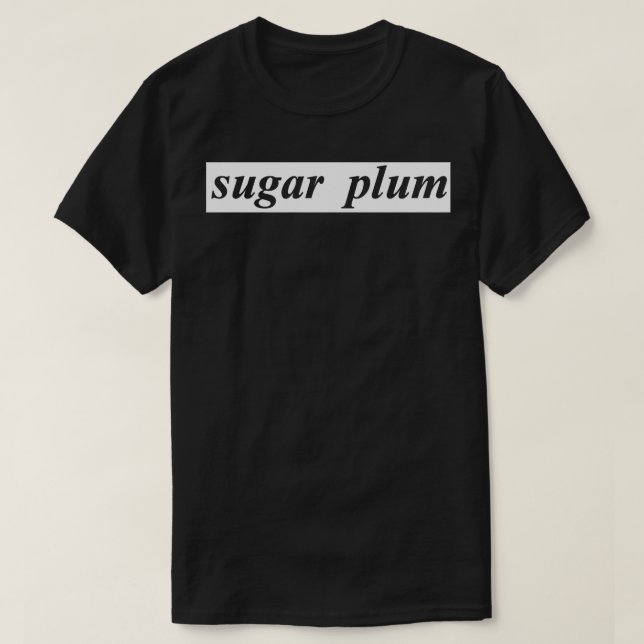 T-shirt prune sucre (Design devant)