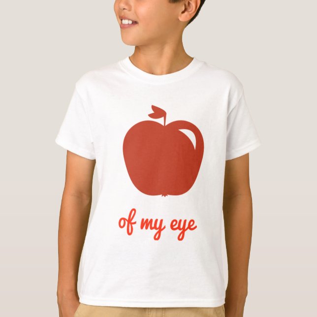 T-shirt Prunelle de mon oeil vendent (Devant)