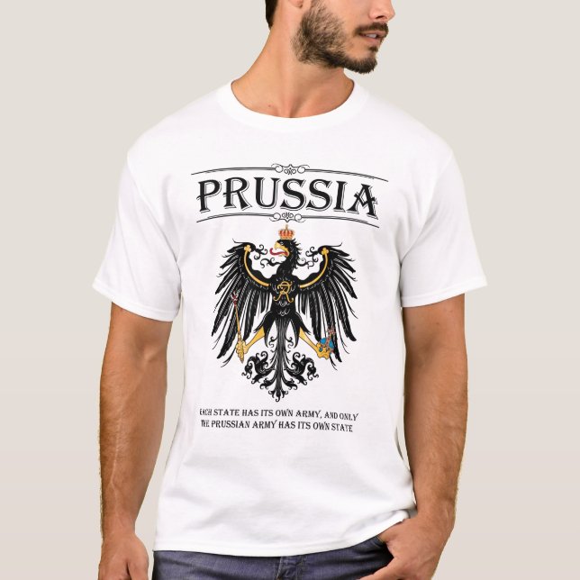 T-shirt Prusse (Devant)