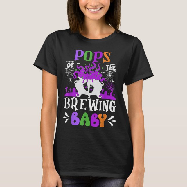 T-shirt Ps Of The Brewing Baby Dad To Be Halloween  (Devant)