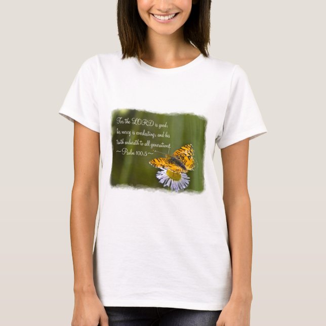 T-shirt Psaume 100:5 (Devant)