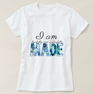 T-shirt Psaume 139:14 Fearful & Merveilleusement Fabriqué