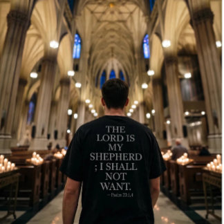 T-Shirt Psaume 23 | Le Seigneur Est Mon Berger