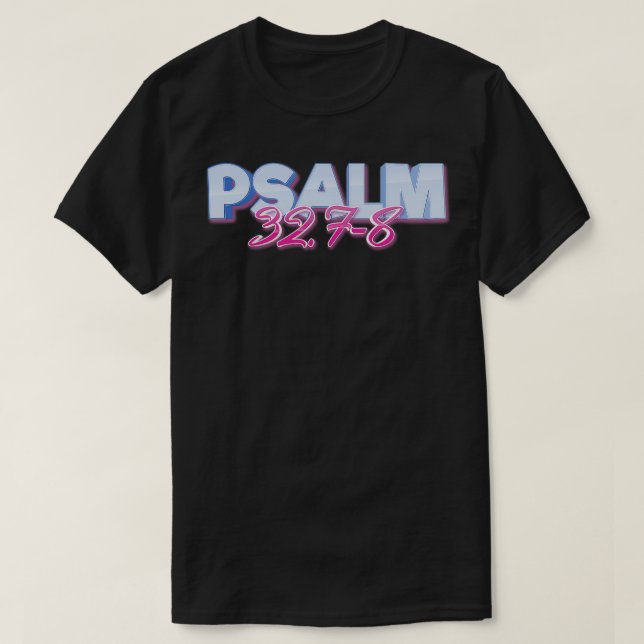 T-shirt Psaume 3278 Citer La Bible Inspirationnelle Vous S (Design devant)