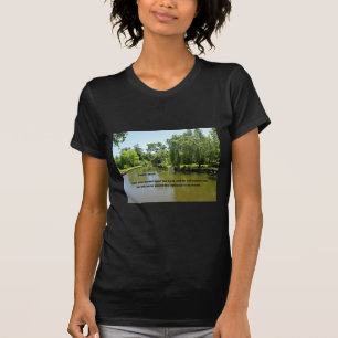 T-shirt Psaume 55:22 Posez votre fardeau sur le Seigneur..