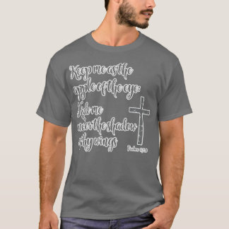 T-shirt Psaumes 178 Kjv Bible Verse 1