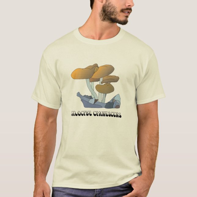 T-shirt Psilocybe Cyanescens (Devant)