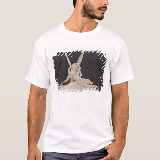 T-shirt Psyché rétablie par le baiser du cupidon 1787-93 (Devant)