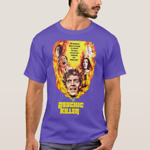 T-shirt Psychic Killer Retro Cult Classic Horror Fan Art