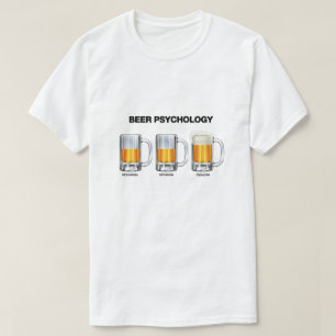 T-shirt Psychologie de la bière