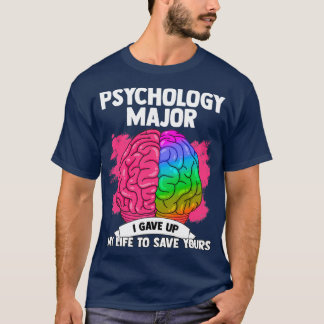 T-shirt Psychologie Psychologue Thérapeute Cadeau Psyche 1