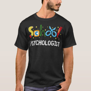 T-shirt Psychologue de l'école