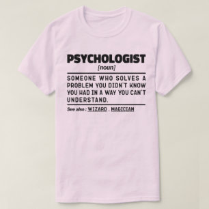 T-shirt Psychologue Noun Professionnel de la santé mentale