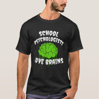 T-shirt Psychologue scolaire Costume Halloween Enseignants