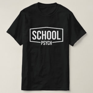 T-shirt Psychologue scolaire Professeur de Psychologie Rét