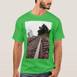 T-shirt Pt de la voie ferrée du Nebraska