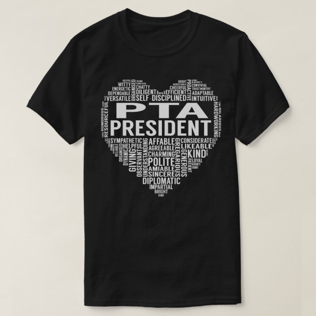 T-shirt Pta Heart (Design devant)