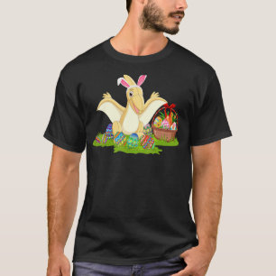 T-shirt Pterodactyle Chasse aux Oeufs de Pâques Bunny Pter