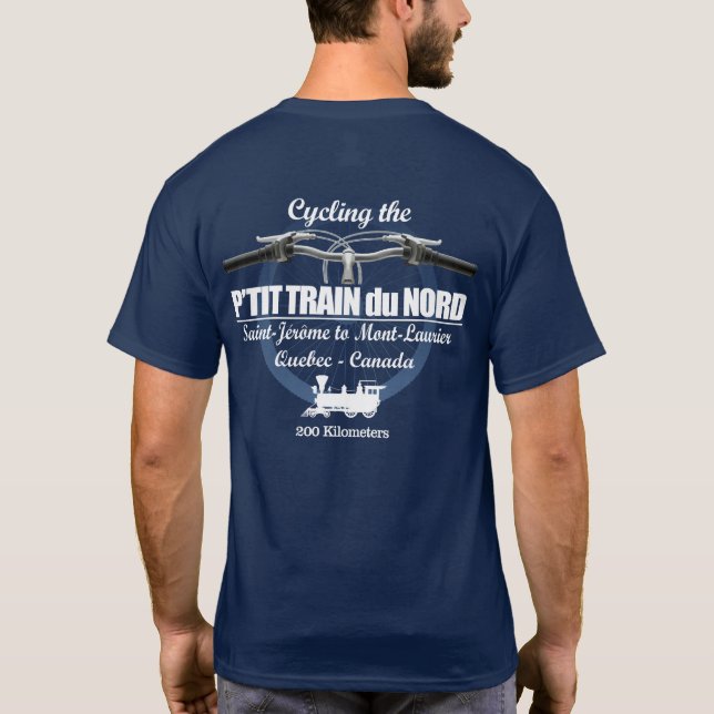 T-shirt P'tit Train du Nord (H2) (Dos)