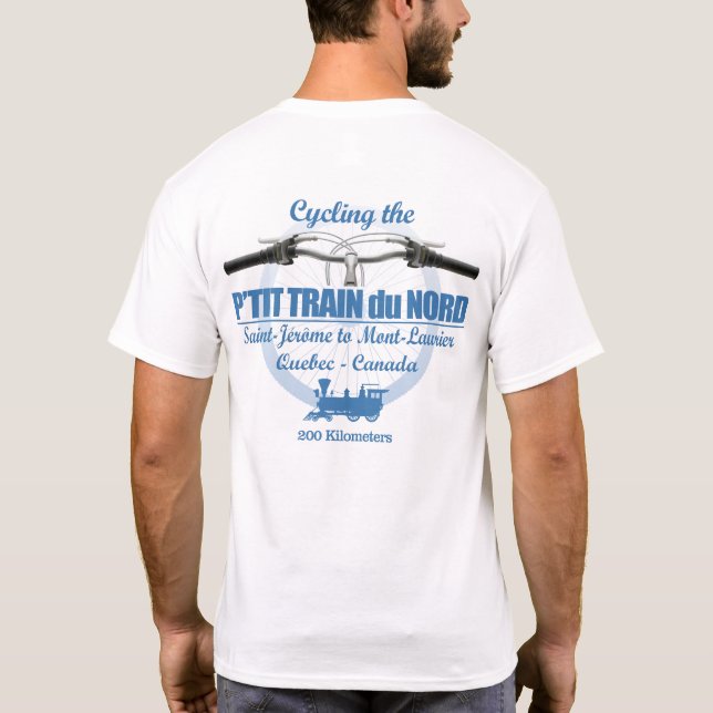 T-shirt P'tit Train du Nord (H2) (Dos)