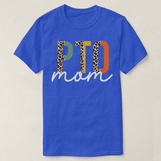 T-shirt PTO Maman École Volontaire Mères Appréciation (Design devant)