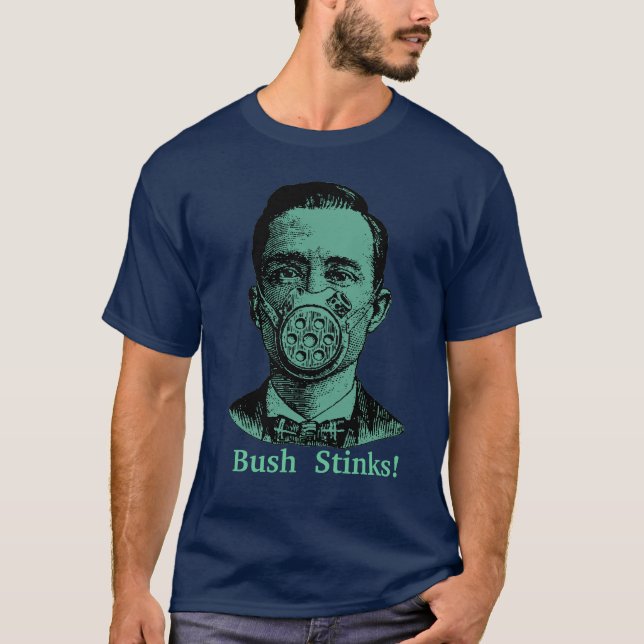 T-shirt Puanteurs de Bush ! (Devant)