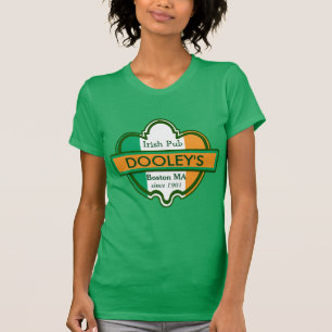 T-shirt Pub irlandais personnalisable